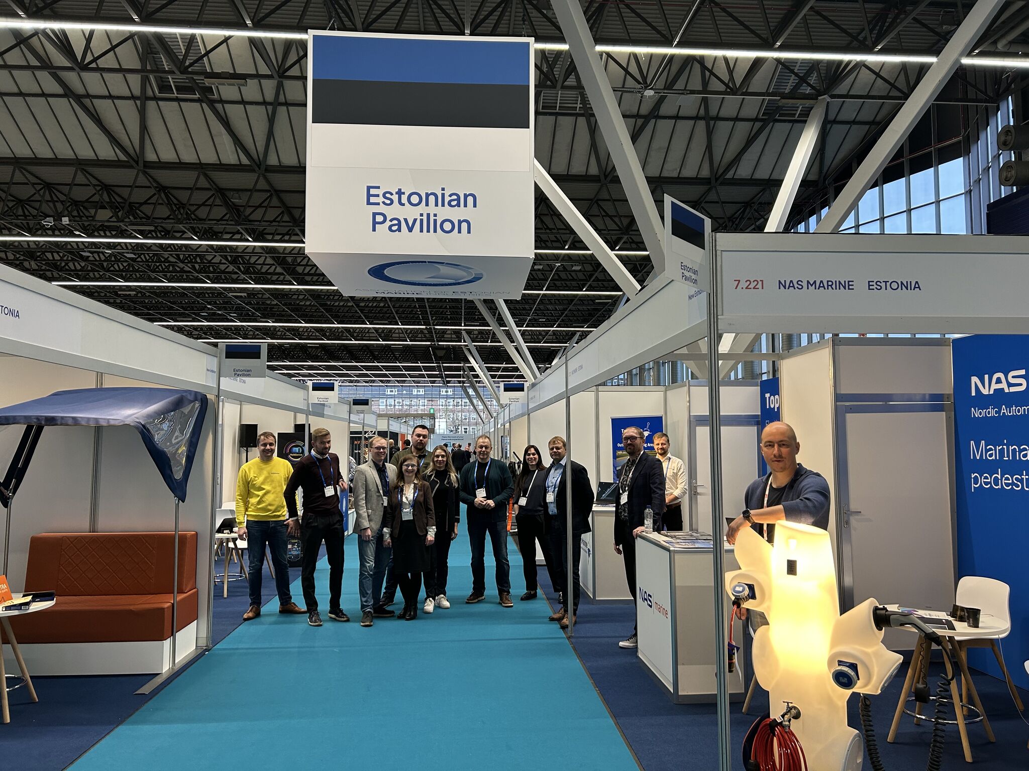 Estonian national pavilion at METSTRADE 2025
