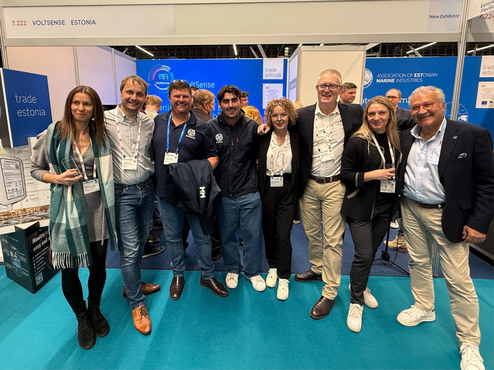 VoltSense team at METSTRADE 2025